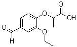 CAS#: 51264-80-3， 2-(2-Ethoxy-4-Formylphenoxy)Propanoic Acid