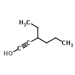 CAS#: 51277-03-3， 3-Ethyl-1-Hexyn-1-Ol