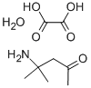 CAS#: 51283-38-6， 1,1-Dimethyl-3-oxobutylammonium hydrogen oxalate hydrate
