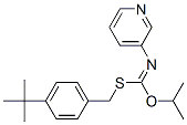 CAS#: 51308-63-5， S-((4-(1,1-Dimethylethyl)Phenyl)Methyl) O-(1-Methylethyl) 3-Pyridinylcarbonimidothioate