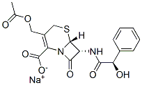 CAS#: 51372-87-3， Sodium [6R-[6alpha,7beta(R*)]]-3-(Acetoxymethyl)-7-(Hydroxyphenylacetamido)-8-Oxo-5-Thia-1-Azabicyclo[4.2.0]Oct-2-Ene-2-Carboxylate