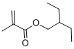 structure of CAS# 5138-86-3, 2-Ethylbutyl Methacrylate;2-Methylprop-2-Enoic Acid 2-Ethylbutyl Ester;2-Methylacrylic Acid 2-Ethylbutyl Ester;2-Ethylbutyl Methacrylate