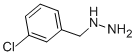 structure of CAS# 51421-12-6, (3-Chloro-Benzyl)-Hydrazine;(3-Chlorobenzyl)Hydrazine(SALTDATA: Hcl);[(3-Chlorophenyl)Methyl]Hydrazine;(3-CHLORO-BENZYL)-HYDRAZINE