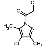 CAS#: 514218-23-6， 2-Chloro-1-(4-Chloro-3,5-Dimethyl-1H-Pyrazol-1-Yl)Ethanone