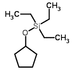 CAS#: 51440-20-1， (Cyclopentyloxy)(Triethyl)Silane