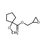 CAS#: 51452-71-2， 2-Oxiranylmethyl 1-Methoxycyclopentanecarboxylate