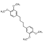 CAS#: 51487-58-2， 1,1'-(1,4-Butanediyl)Bis(3,4-Dimethoxybenzene)