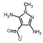 CAS#: 515161-18-9， 1-Methyl-4-Nitro-1H-Pyrazole-3,5-Diamine