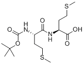 CAS 登录号：51529-24-9， 叔丁氧羰基-蛋氨酰-蛋氨酸