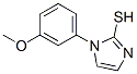 structure of CAS# 51581-49-8, 1-(3-Methoxyphenyl)-1H-Imidazole-2-Thiol;Zinc03346439;T5319267