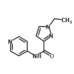 CAS#: 515830-95-2， 1-Ethyl-N-(4-Pyridinyl)-1H-Pyrazole-3-Carboxamide