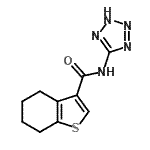 CAS#: 515858-91-0， N-(2H-Tetrazol-5-Yl)-4,5,6,7-Tetrahydro-1-Benzothiophene-3-Carboxamide