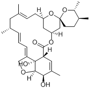 结构式 CAS# 51596-10-2, 弥拜菌素 A3