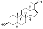 CAS 登录号：516-53-0， 别孕甾烷二醇