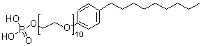 CAS 登录号：51609-41-7， 壬基酚聚氧乙烯醚-10 磷酸酯