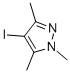 structure of CAS# 51660-65-2, 4-Iodo-1,3,5-Trimethyl-1H-Pyrazole;4-IODO-1,3,5-TRIMETHYL-1H-PYRAZOLE