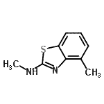 CAS#: 51661-21-3， N,4-Dimethyl-1,3-Benzothiazol-2-Amine