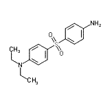 CAS#: 51688-32-5， 4-[(4-Aminophenyl)Sulfonyl]-N,N-Diethylaniline