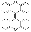 structure of CAS# 517-45-3, 9,9'-Dixanthylidene;9-(9-Xanthenylidene)Xanthene;Dixanthylidene;Nsc15906