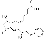 CAS#: 51705-19-2， (5Z)-7-{(1R,2R,3R,5S)-3,5-Dihydroxy-2-[(1E,3R)-3-Hydroxy-4-Phenoxy-1-Buten-1-Yl]Cyclopentyl}-5-Heptenoic Acid