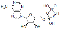 CAS#: 51777-22-1， Adenosine 5'-O-(1-Thiodiphosphate)