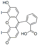 CAS#: 518-40-1， 2-(3-Hydroxy-4,5-diiodo-6-oxo-9-xanthenyl)benzoic acid