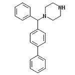 CAS#: 518005-84-0， 1-[4-Biphenylyl(Phenyl)Methyl]Piperazine