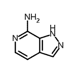 CAS#: 518038-78-3， 1H-Pyrazolo[3,4-c]Pyridin-7-Amine