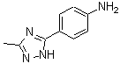 CAS#: 518065-43-5， 4-(3-Methyl-1H-1,2,4-Triazol-5-Yl)Aniline