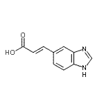CAS#: 51819-00-2， (2E)-3-(1H-Benzimidazol-5-Yl)Acrylic Acid