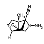 CAS#: 518314-79-9， (1R,3R,6S,7R)-4-Amino-6,7-Dimethyl-4-Azatricyclo[4.3.0.0<Sup>3,7</Sup>]Nonane-3-Carbonitrile