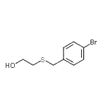 CAS#: 518316-24-0， 2-[(4-Bromobenzyl)Sulfanyl]Ethanol