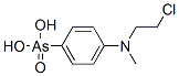 CAS 登录号：5185-72-8， [4-[2-氯乙基(甲基)氨基]苯基]砷酸