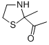 CAS#: 51859-53-1， 1-(2-Methyl-2-Thiazolidinyl)-Ethanone