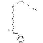 CAS#: 51861-91-7， 3-Pyridinylmethyl (9Z,12Z)-9,12-octadecadienoate