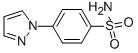 structure of CAS# 51891-85-1, 4-(1H-Pyrazol-1-Yl)Benzene-1-Sulfonamide;4-(1H-PYRAZOL-1-YL)BENZENE-1-SULFONAMIDE;4-(1H-Pyrazol-1-Yl)Benzenesulfonamide