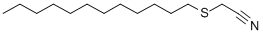 CAS#: 51956-42-4， Dodecylthioacetonitrile