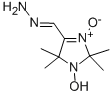 structure of CAS# 51973-32-1, 1-Hydroxy-2,2,5,5-Tetramethyl-3-Imidazoline-4-Carboxaldehyde Hydrazone-3-Oxide;HHTI,  2,5-Dihydro-1-Hydroxy-2,2,5,5-Tetramethylimidazole-4-Carboxaldehyde  Hydrazone  3-Oxide,  1-Hydroxy-2,2,5,5-Tetramethyl-3-Imidazoline-4-Carboxaldehyde  Hydrazone-3-Oxide;2,5-Dihydro-1-Hydroxy-2,2,5,5-Tetramethylimidazole-4-Carboxaldehyde Hydrazone 3-Oxide;1-HYDROXY-2,2,5,5-TETRAMETHYL-3-IMIDAZOLINE-4-CARBOXAL-DEHYDE HYDRAZONE-3-OXIDE