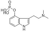structure of CAS# 520-52-5, Psilocybine;1H-Indol-4-Ol, 3-(2-(Dimethylamino)Ethyl)-, Dihydrogen Phosphate (Ester);3-(2-(Dimethylamino)Ethyl)-1H-Indol-4-Ol Dihydrogen Phosphate Ester;3-(2-Dimethylaminoethyl)Indol-4-Yl Dihydrogen Phosphate