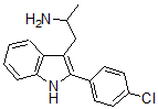 CAS 登录号:52018-88-9, 2-(4-氯苯基)-alpha-甲基-1H-吲哚-3-乙胺