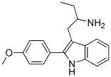 CAS 登录号:52018-92-5, 3-(2-氨基丁基)-2-(4-甲氧基苯基)-1H-吲哚