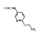 CAS#: 52023-73-1， 2-(Ethylsulfanyl)-5-Isothiocyanatopyridine
