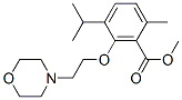 CAS#: 52073-27-5， 3-(2-Morpholinoethoxy)-p-Cymene-2-Carboxylic Acid Methyl Ester