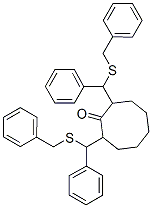 CAS#: 52186-07-9, 2,8-Bis((alpha-Benzylthio)Benzyl)Cyclooctanone