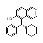 CAS#: 521960-31-6， 1-[(R)-Phenyl(1-Piperidinyl)Methyl]-2-Naphthol
