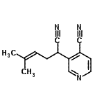 CAS#: 521982-54-7， 3-(1-Cyano-4-Methyl-3-Penten-1-Yl)Isonicotinonitrile