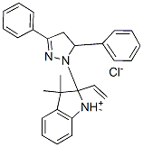 CAS#: 52204-20-3， 2-2-(4,5-Dihydro-3,5-Diphenyl-1H-Pyrazol-1-Yl)Ethenyl-1,3,3-Trimethyl-3H-Indolium Chloride