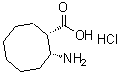 CAS#: 522644-10-6， (1S,2R)-2-Amino-Cyclooctanecarboxylic Acid Hydrochloride
