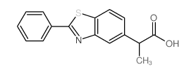CAS#: 52321-65-0， alpha-Methyl-2-Phenyl-5-Benzothiazoleacetic Acid