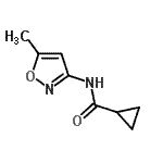 CAS#: 523989-42-6， N-(5-Methyl-1,2-Oxazol-3-Yl)Cyclopropanecarboxamide